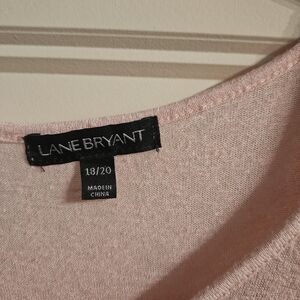 Lane Bryant Pink Sweater for Women